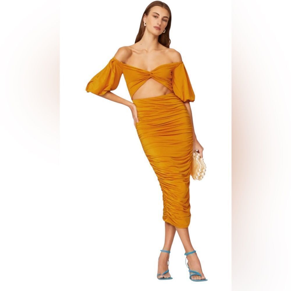 elle zeitoune Naira Bodycon Dress Size Medium